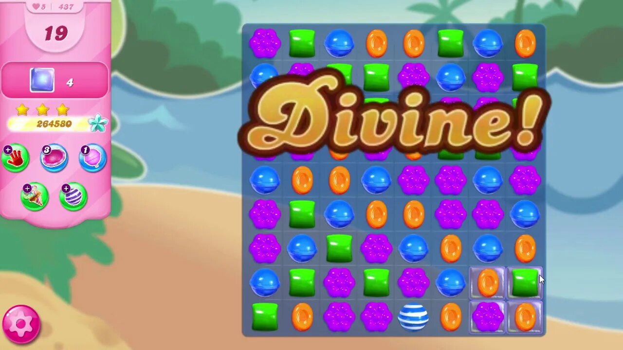 Candy Crush Saga Level 437