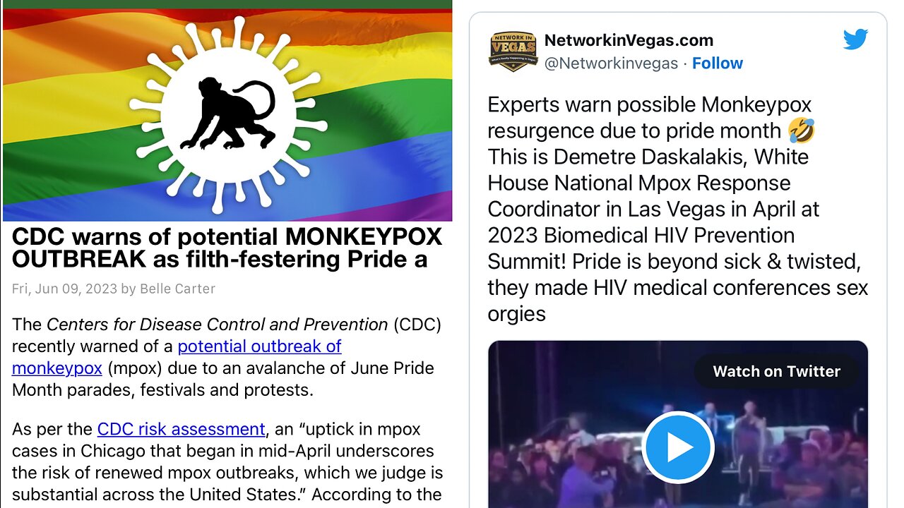 CDC warns of potential MONKEYPOX (mpox) Outbreak as filth-festering