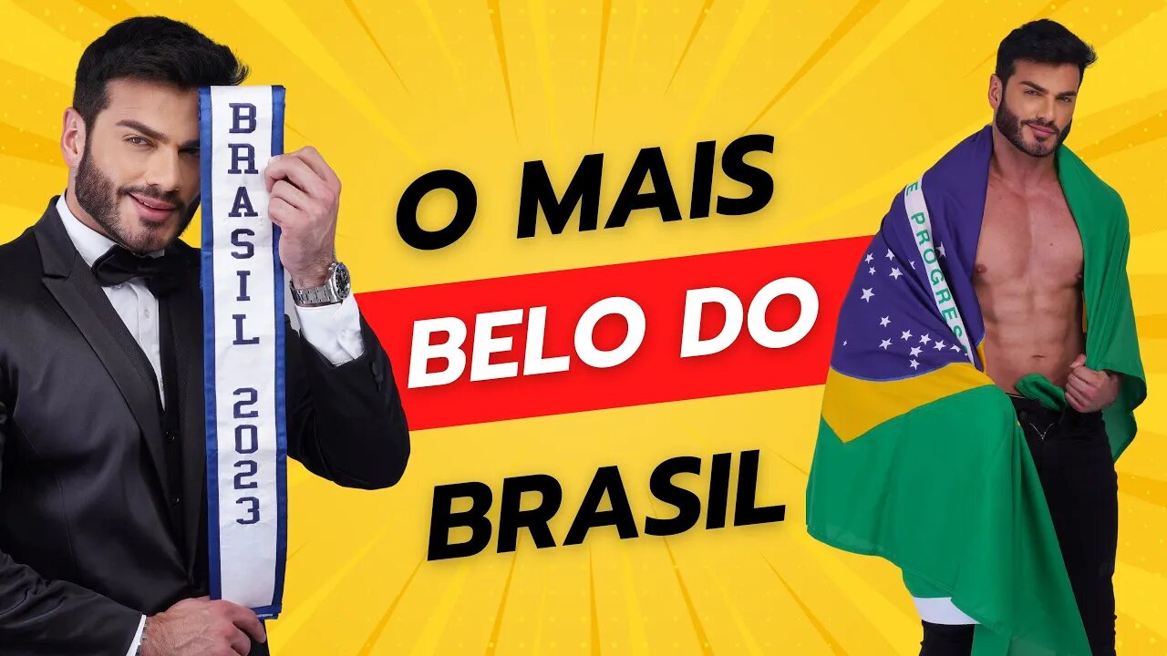 Luiz Gustavo Mustafe Peres: Mister Global e sua Jornada Rumo ao Título de Homem Mais Lindo do Mundo!