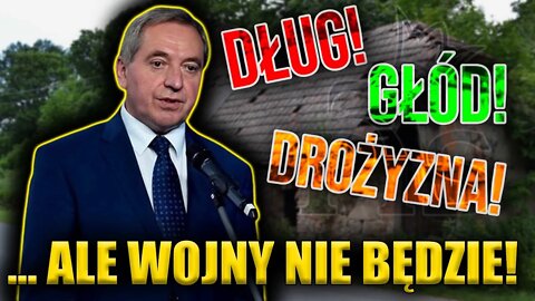 Minister ODPŁYNĄŁ?! Proponuje Polakom: Dług, głód i drożyznę ... ale będzie bezpiecznie