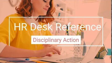 Disciplinary Action - Human Resource Reference