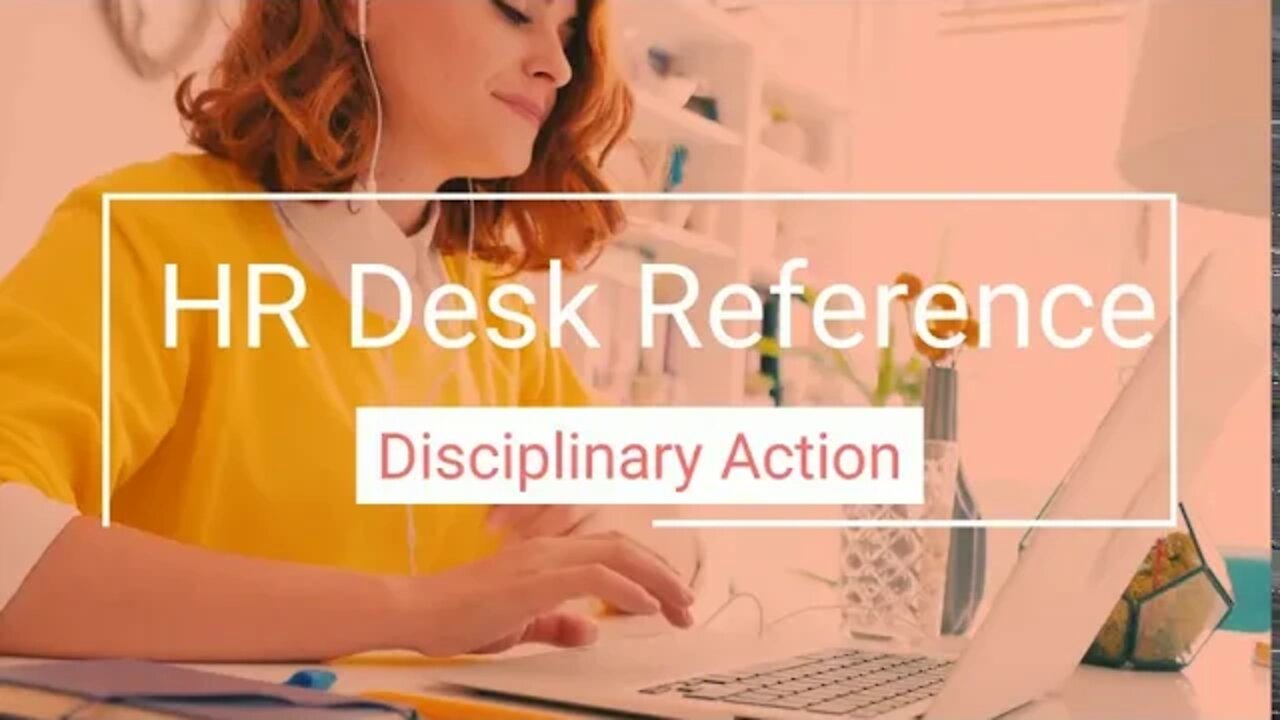 Disciplinary Action - Human Resource Reference