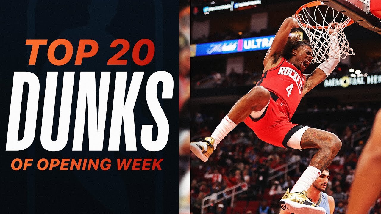 The Top Dunks of NBA Opening Week | 2023-24 Season