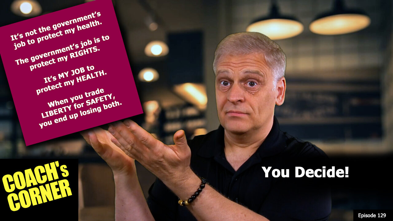 You Decide When it Comes to Your Health!