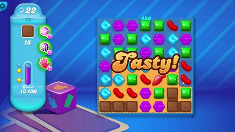 Candy Crush Soda Saga Level 76