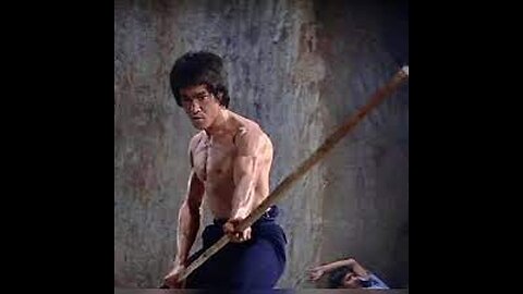 Cross kick Studio Films Bruce Lee picture Long Staff 2