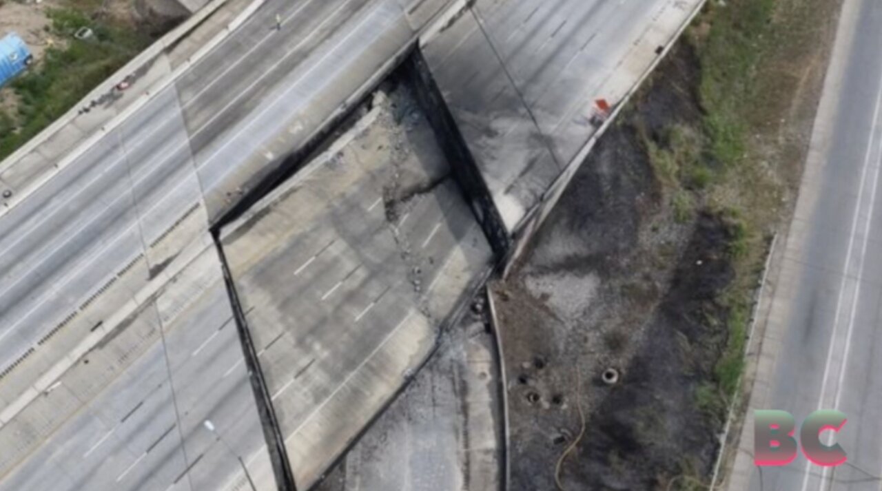 Pennsylvania using tons of recycled glass nuggets to rebuild collapsed Interstate 95