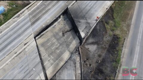 Pennsylvania using tons of recycled glass nuggets to rebuild collapsed Interstate 95