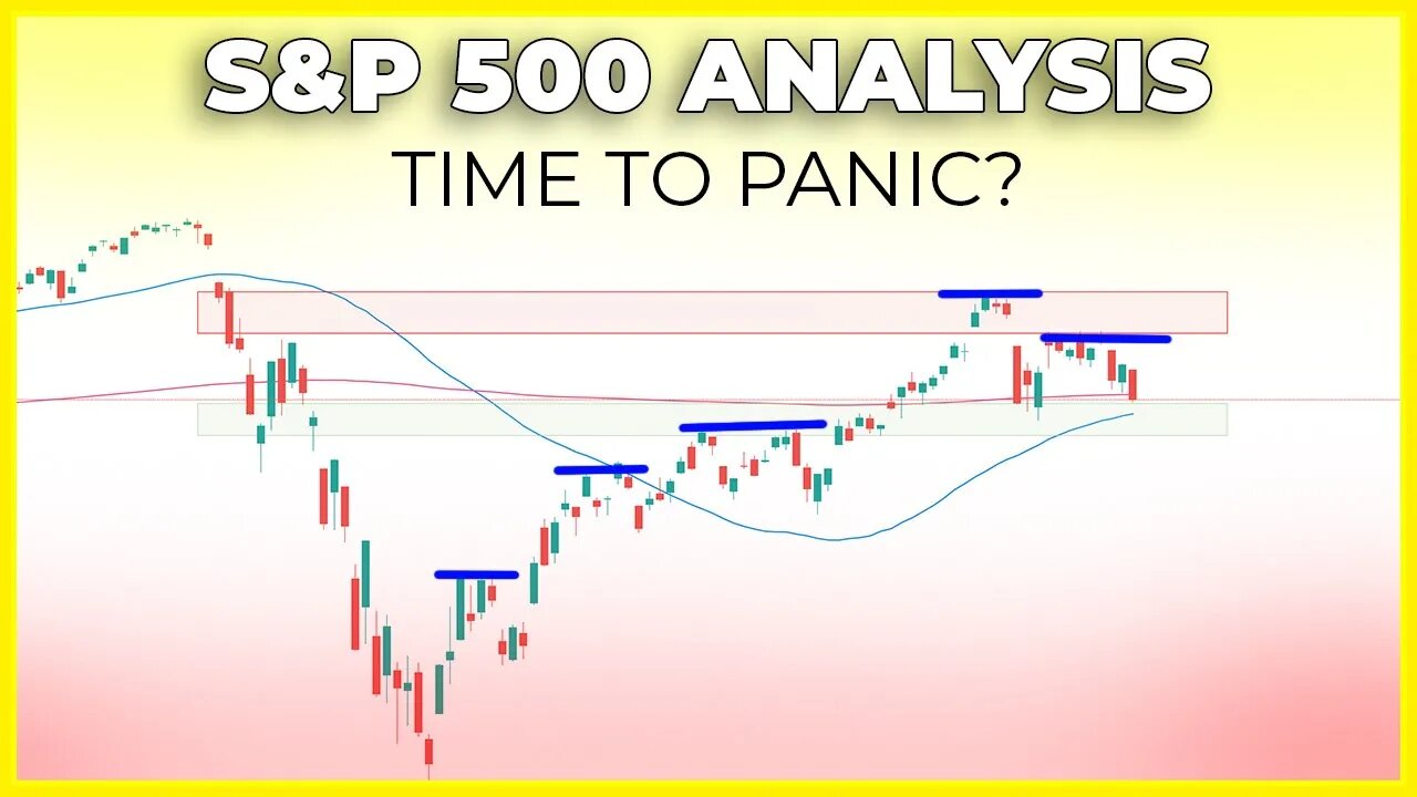 The Stock Market is Crashing (Or is This Just Another 2020 Fakeout? ) | S&P 500 Technical Analysis