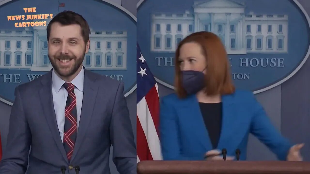 Psaki's guest slipped and admitted: I will take all of your questions, but Jen won't.