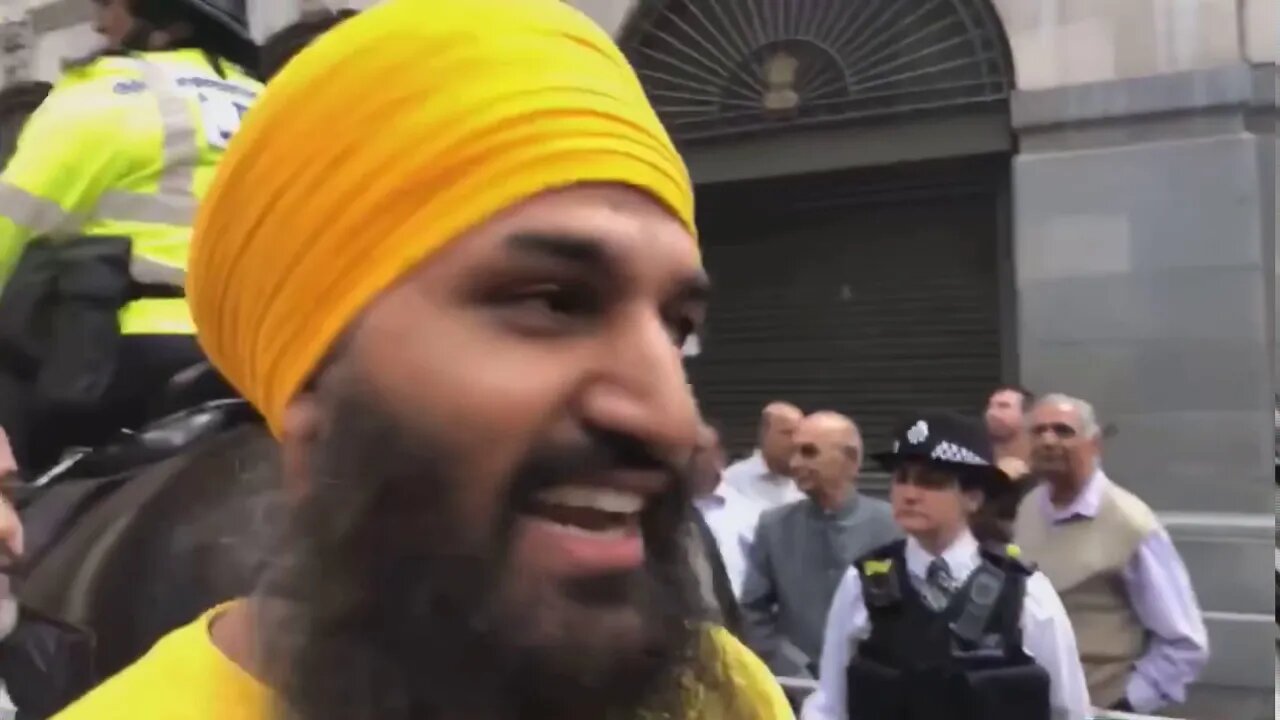 #Kashmir2Khalistan Freedom Protest | Indian HC London