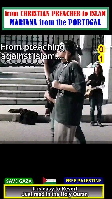 FROM CHRISTIAN PREACHER TO ISLAM - MARIANA from PORTUGAL 01 من داعية مسيحية إلى الاسلام - ماريانا