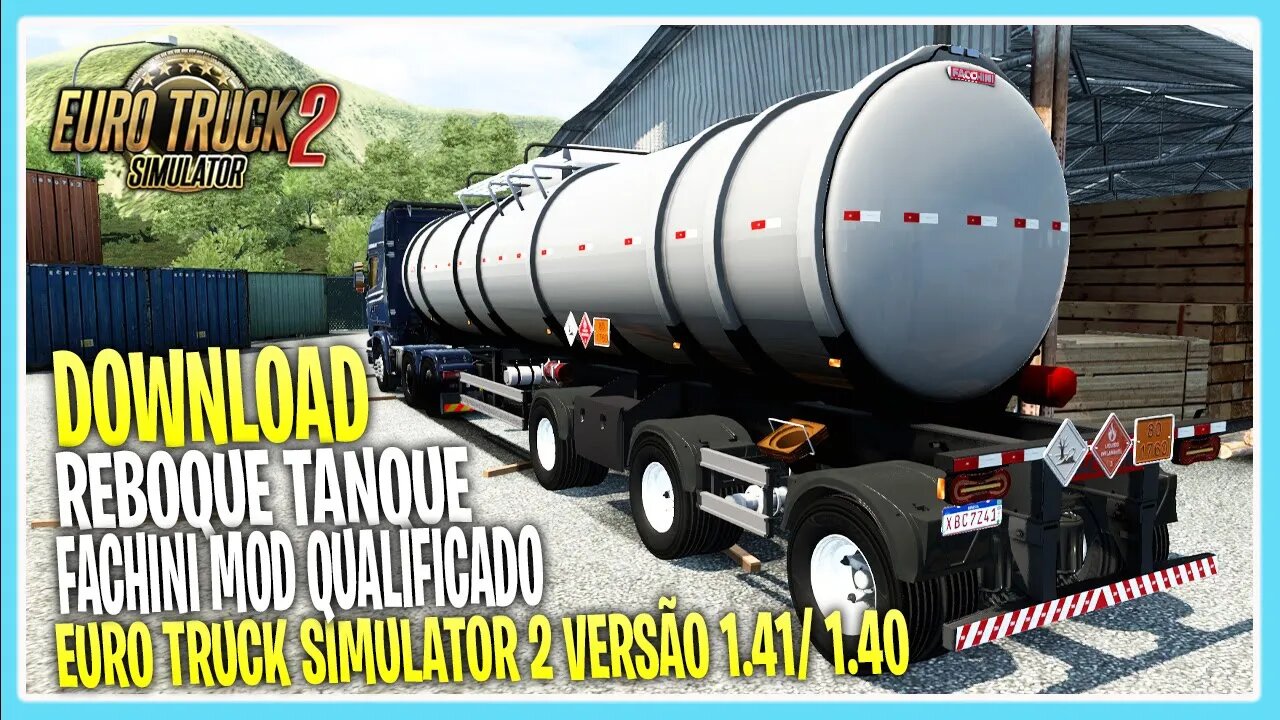 MOD Reboque Tanque Fachini ETS2 1.41/140 EURO TRUCK SIMULATOR 2