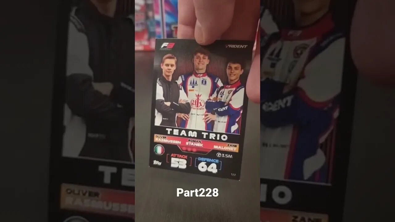 Topps Turbo Attax 2022 F1 Formula1 epic trading card opening best exclusive unboxing FRENCH GP2022
