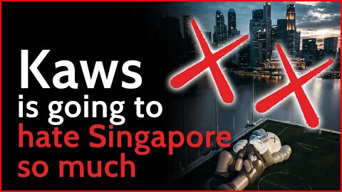Kaws' giant inflatable installation sued in Singapore