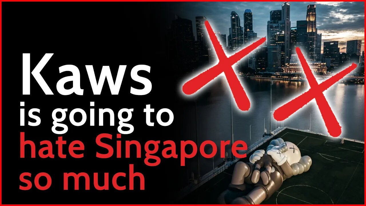 Kaws' giant inflatable installation sued in Singapore