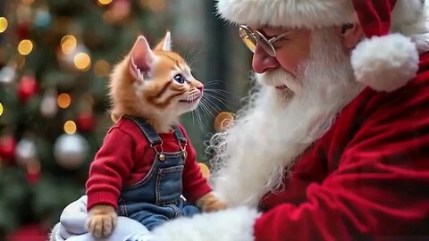 Cats at Christmas 🎅🎁✨- Funny Cats Doing Human Things