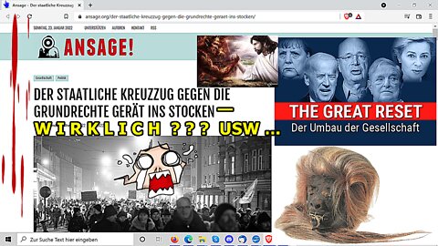 „DER STAATLICHE KREUZZUG GEGEN DIE GRUNDRECHTE GERÄT INS STOCKEN — WIRKLICH???" ...