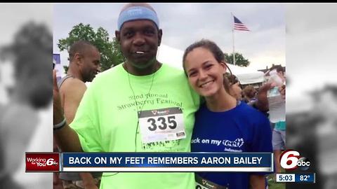 Back on my Feet group remembers Aaron Bailey