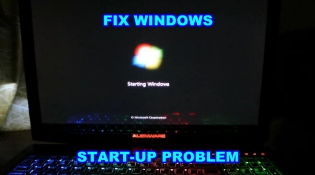 FIXING WINDOWS 7 NO START-UP PROBLEM