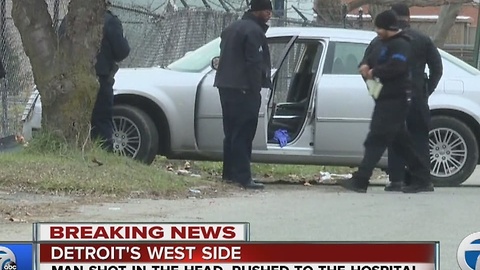 Man found shot in head in Detroit