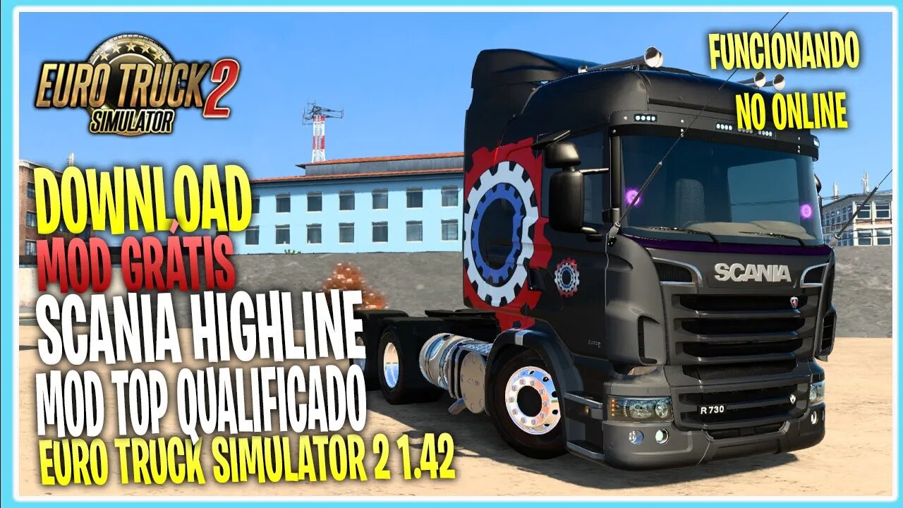 HIGHLINE ESTILO TR.SANTANA QUALIFICADA PARA EURO TRUCK SIMULATOR 2 1.42