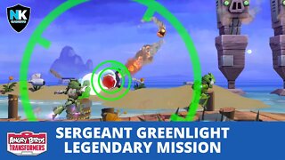 Angry Birds Transformers - Sergeant Greenlight - Legendary Mission