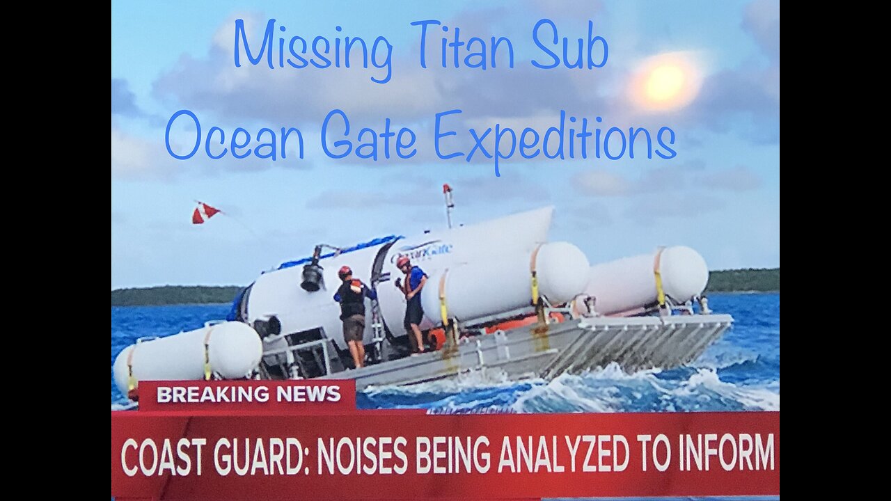 Missing submersible search