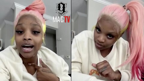 DaBaby's "BM" MeMe Is Fed Up Wit Trolls Talking Bout Her Hair & "BD!" 🤐