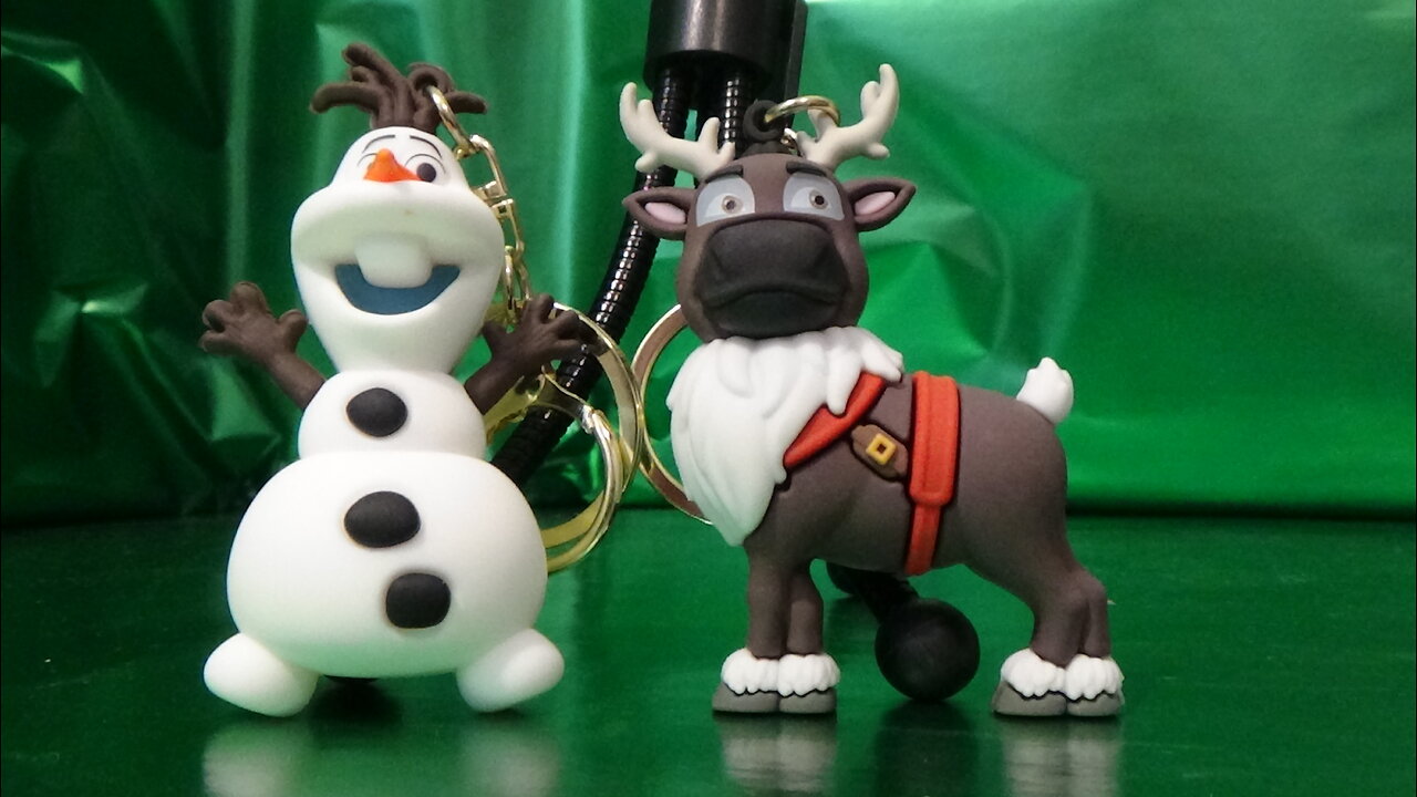 Frozen Sven the Reindeer and Olaf the Snowman