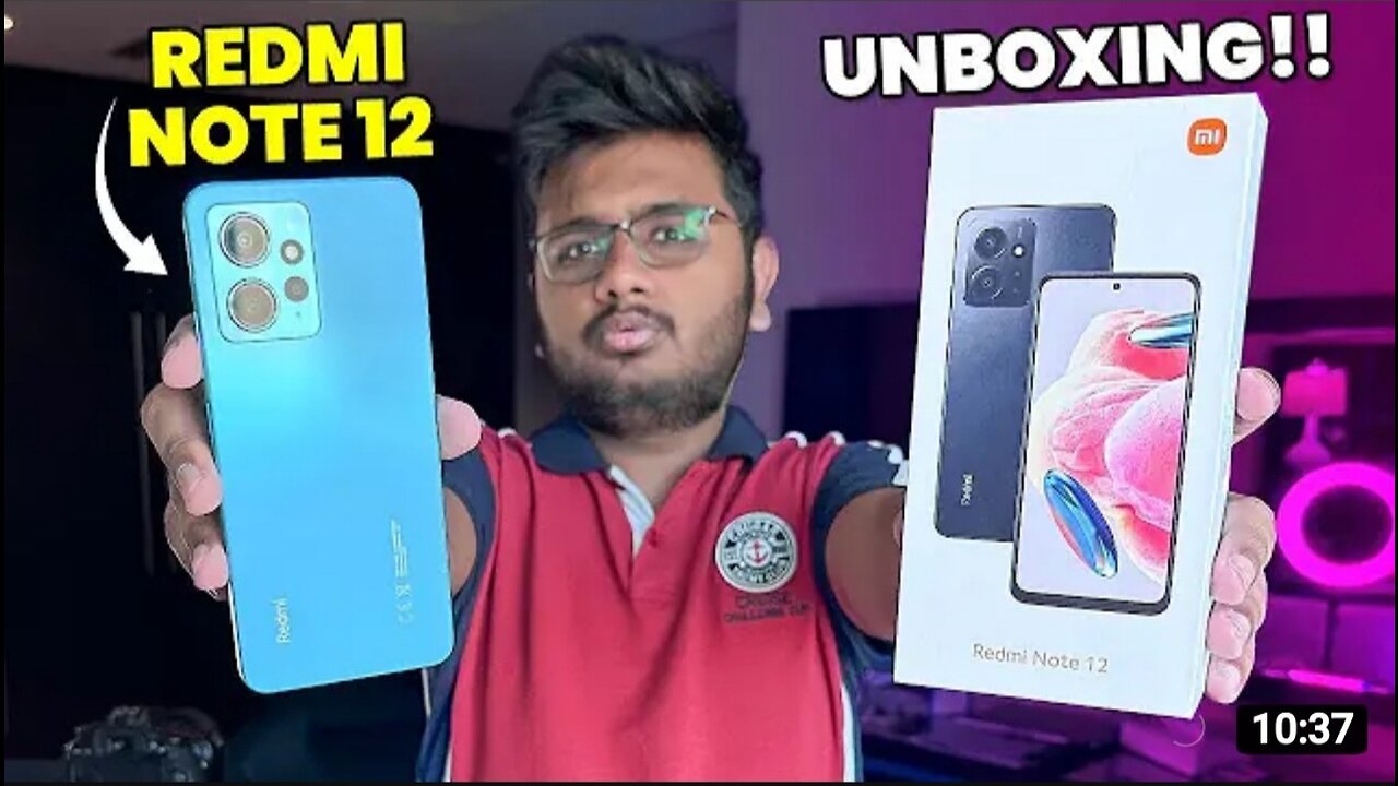 Redmi Note 12 unboxing♡UAE Launch ♧