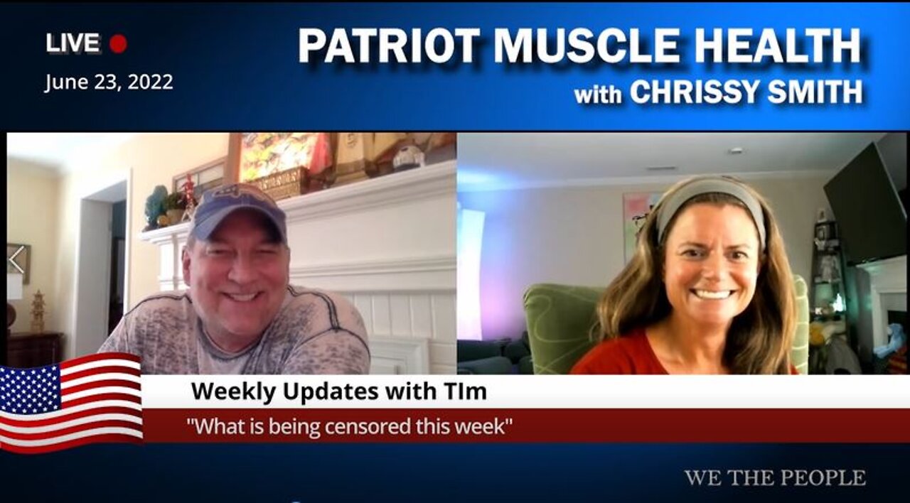 Weekly Updates with Tim "What is being censored this week?"