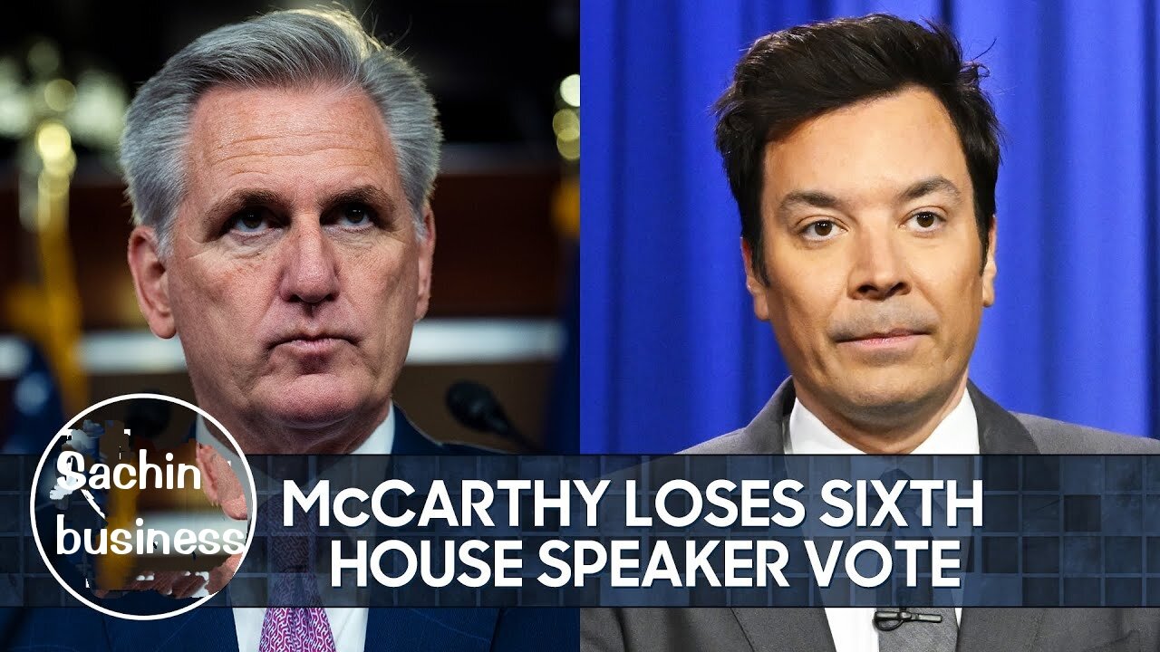 Kevin McCarthy Loses Sixth House Speaker Vote, Donald Trump Jr.'s Air Quote Rant | The Tonight Show