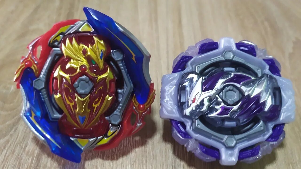 UNION ACHILLES .00.Dm' 烈 vs POISON DRAGON .St.At 斬 - Batalha Beyblade Burst