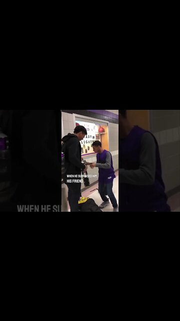 This high school basketball player bought his friend who has special needs a WWE belt ❤️