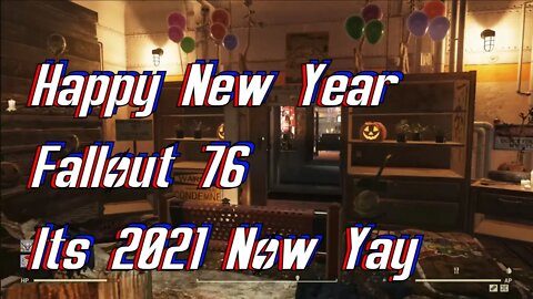 Happy New Years Everyone! Fallout 76 With Raider Lorespade