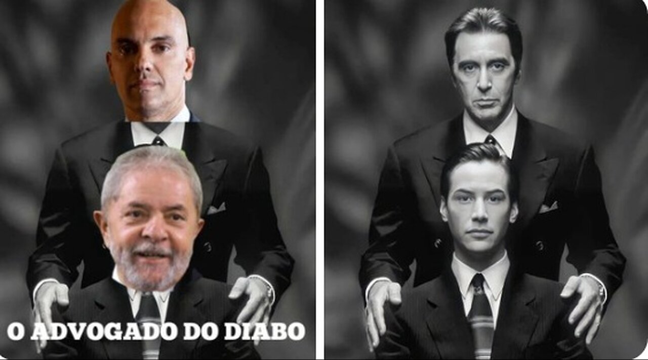 Alexandre de Moraes e o Lula em advogado do diabo