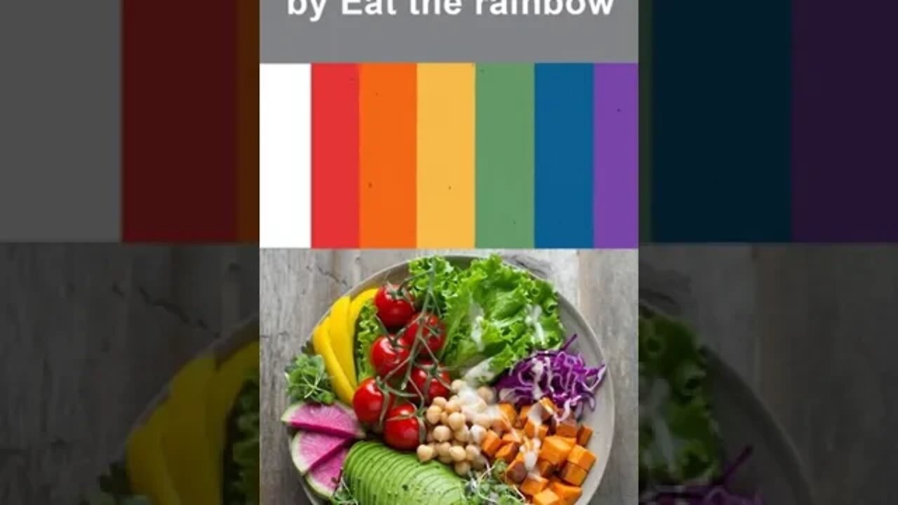 Healthy Lifestyle by Eat the rainbow.