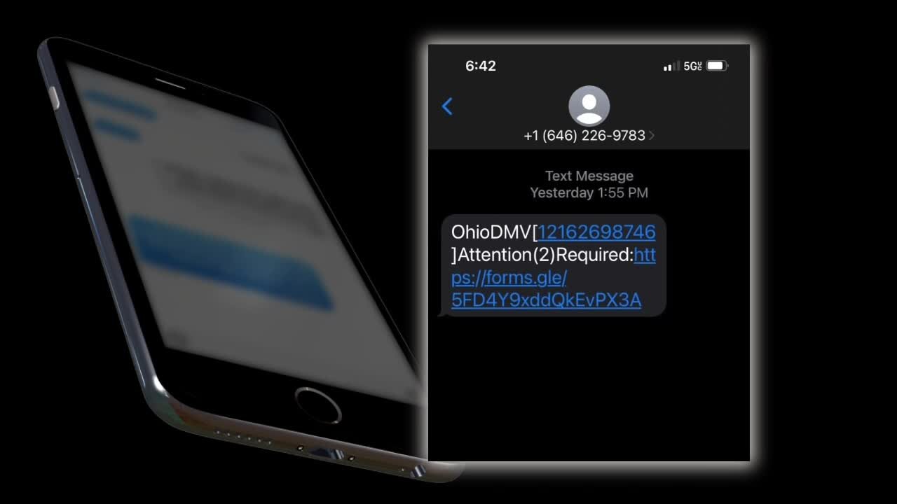 BMV warning Ohioans about identity theft text scam