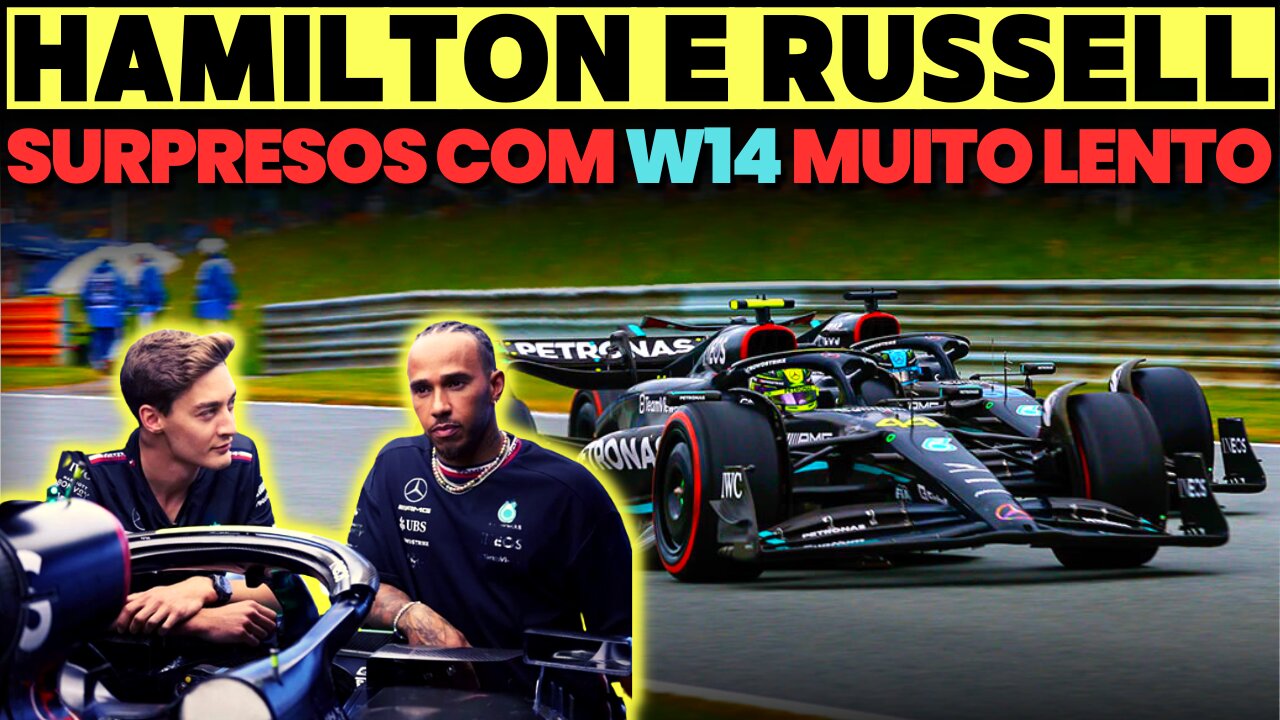 Hamilton e Russell surpresos com déficit do Mercedes W14 na Áustria