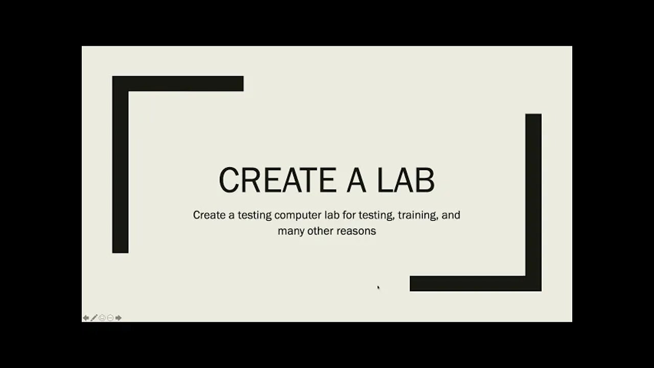 Intro to Udemy course - Create a Lab - unedited