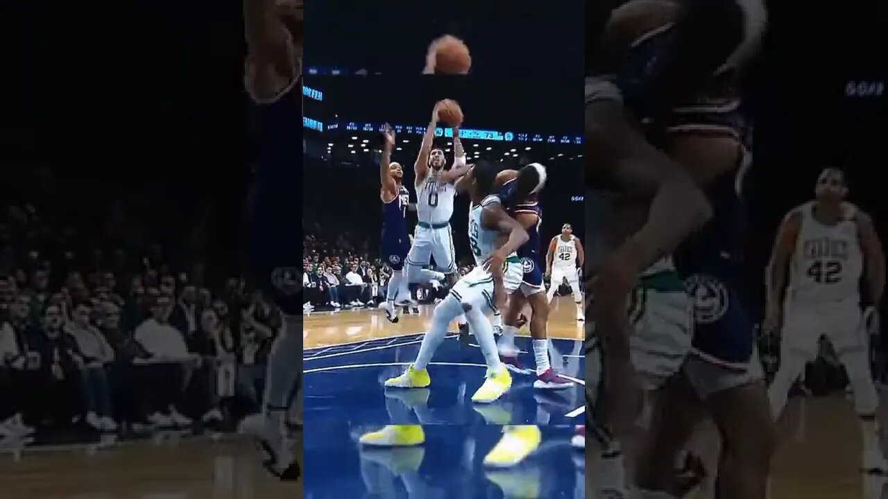 JAYSON TATUM WITH AN MJ KOBE IDENTICAL POST MOVE!