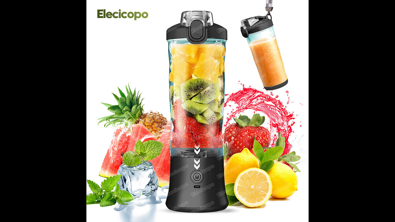 Portable smoothie blender usb rechargeable mini mixer juicer cups electric fruit juicer