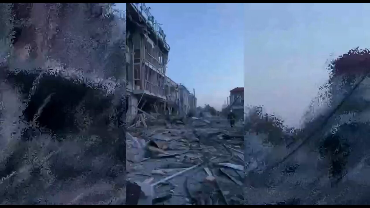 The consequences of a strike on another hotel with the Armed Forces and mercenaries near Odessa (near the village of Zatoka)