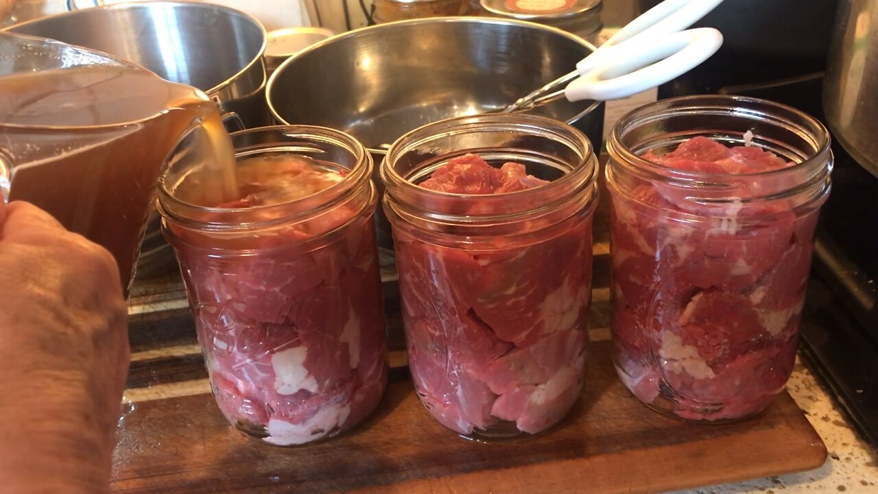 Canning-Raw Packing Meat