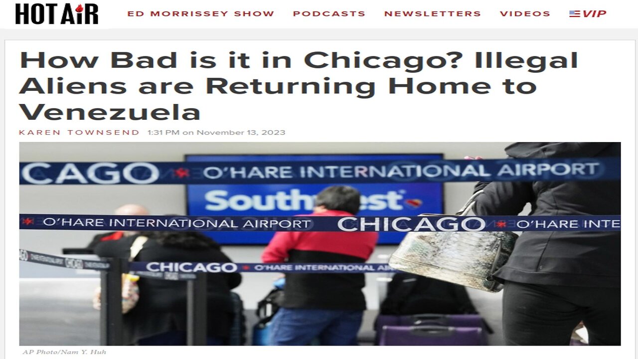 Is Chicago So Shitty Illegals Are Going Home