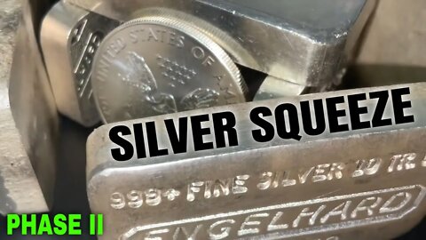 Silver Squeeze! Phase II #wallstreetsilver