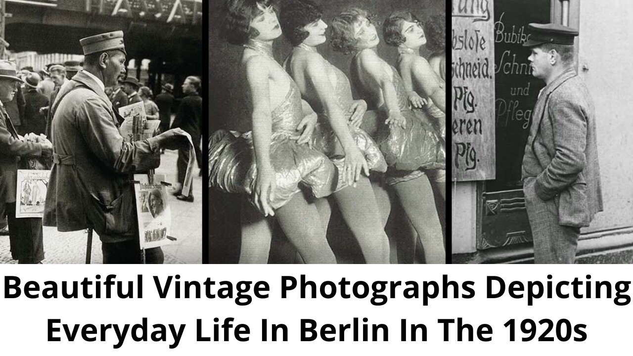 Beautiful Vintage Photographs Depicting Everyday Life In Berlin In The 1920s