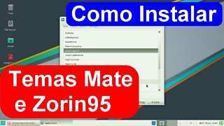 Linux Como Instalar Temas do Mate e Zorin95 no Xfce