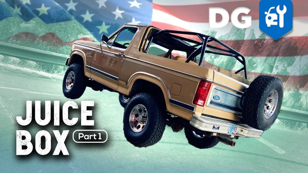 F.O.R.D.ing Across America🇺🇸 in a Tired Bullnose Bronco #JuiceBoxBronco [EP1]